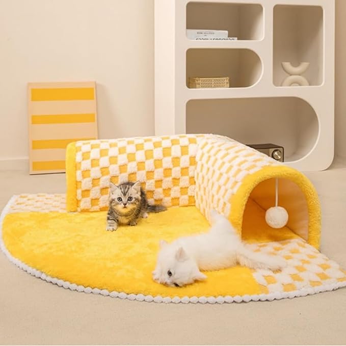 Tapis tunnel pour chat